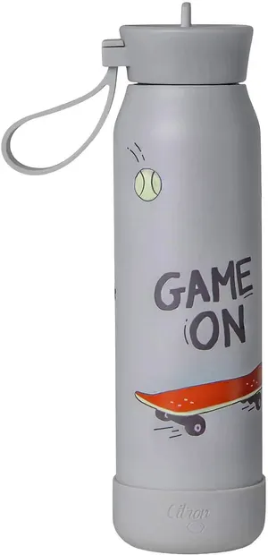Sticlă termică Citron - Game On, 350 ml