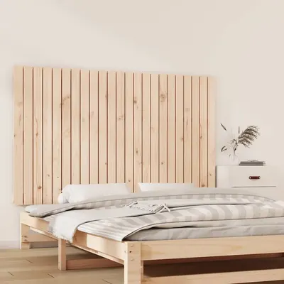 vidaXL Tăblie de pat pentru perete, 147x3x90 cm, lemn masiv de pin
