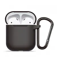 Husa Blueo Liquid pentru Apple AirPods Gen 1, Neagra