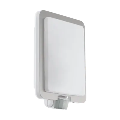 Lampa perete MUSSOTTO inox, alb 220-240V,50/60Hz IP44
