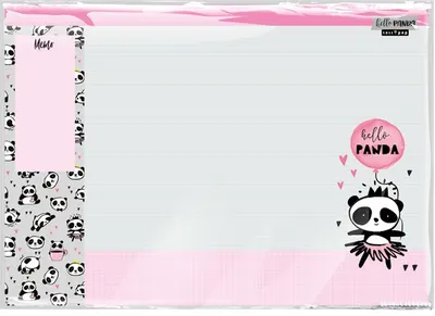 Organizator anual Lizzy Card - Hello Panda, Lollipop