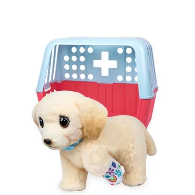 Catelus interactiv Ouchies Little Live Pets cu labuta ranita