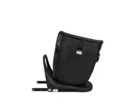 Scaun auto cu isofix pentru copii KikkaBoo i-View i-SIZE Black 40-150 cm,recomandat de la nastere,rear facing pana la 105 cm,pozitie de somn,sezut rotativ,SPS,tetiera reglabila