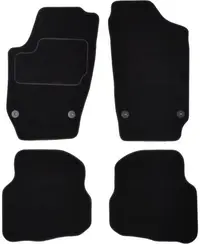 Covorase auto (set, velur, 4 bucati, culoare negru) VW POLO intre 2001-2009
