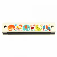 Armonică din lemn Rex London – Wild Wonders, multicolor