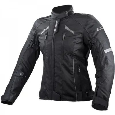 Geaca moto LS2 Serra Evo Lady, marime 2XL, culoare negru