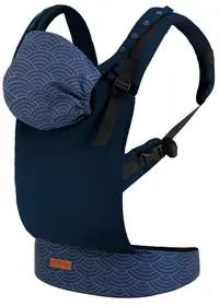 Rucsac ergonomic MoMi - Collet, Navy Blue