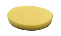 Burete abraziv lustruire SPONGE YELLOW FINE 140 20 MM - 2 PC, tip: mediu-tare, diametru: 125 140 mm, grosime: 20 mm, culoare: galben, suporturi de montare: carlig si bucla, 2 buc