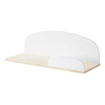 Raft de copii alb/în culoare naturală cu aspect de lemn de pin Kiddy - Vipack