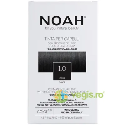 Vopsea de Par fara Amoniac - Negru (1.0) 140ml