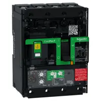 Intreruptor CompPacT NSXm N (50 kA la 415 VAC), 4P 4d, 50A, unitate de declansare Micrologic 4.1, papuci si conectori pentru bare de distributie