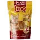 Set 24 buc x 85 gr Hrana umeda pentru pisici Lino Cat cu vita in sos