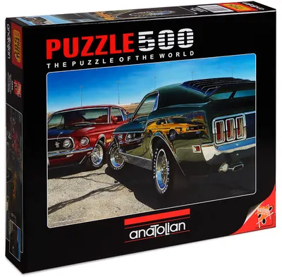Puzzle Anatolian din 500 de piese - Masini rapide, Michael Irvine