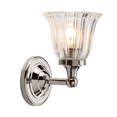 Aplica Austen 1 Light Wall Light – Polished Nickel
