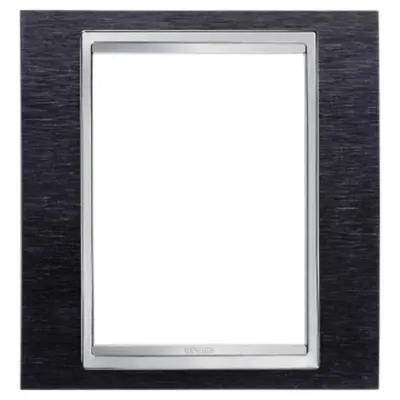 Placa ornament CProiector HORUS LUX - Standard englez - METAL - 1 modul - BLACK ALUMINIUM - CProiector HORUS
