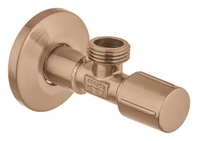 Robinet cu ventil, Angle Valve, 1/2" x 1/2" brushed warm sunset, cupru mat