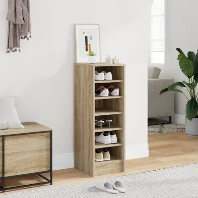 vidaXL Pantofar, stejar sonoma, 31,5x35x90 cm, PAL