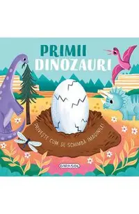 Primii dinozauri. Priveste cum se schimba imaginile!