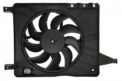 Ventilator radiator (cu carcasa) potrivit NISSAN QASHQAI I 1.5D-2.0D 11.06-12.13