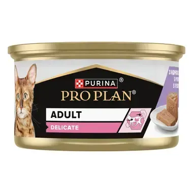 Conserva pentru pisici Purina Pro Plan Adult Delicate cu curcan 85 gr