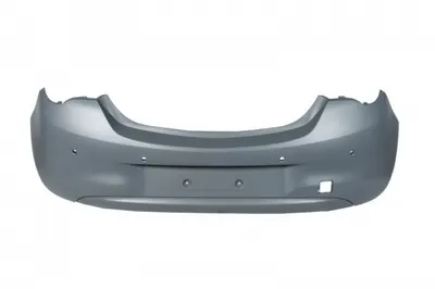 Bara spate numar locas senzori parcare 4, cu locas camera, grunduit, TUV OPEL CORSA E HATCHBACK dupa 2014