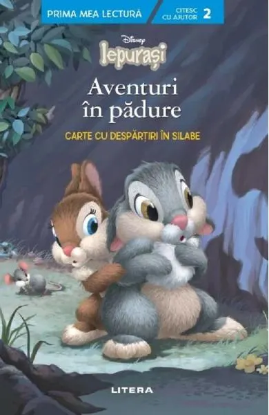 Disney. Iepurasi: Aventuri in padure. Carte cu despartiri in silabe