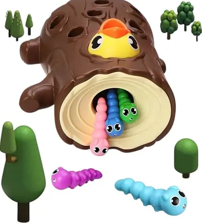 Jucărie pentru copii Raya Toys - Hrănește Ciocănitoarea