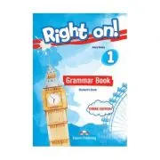 Curs engleza Right on! 1 Grammar Book Student's Book cu Digibook App