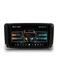 Navigatie Mercedes Benz ML W164 GL X164, Android, V-Octacore 4GB RAM + 64GB ROM, 9.5 Inch - AD-BGV9004+AD-BGRKIT405