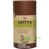 Vopsea de Par Saten Nuca (Nut Brown) 150g