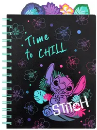 Caiet cu spirală Cool Pack Stitch - Time to Chill, A5, 100 foi, pătrate