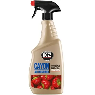 K2 Cayon Odorizant Spray Strawberry 700ML M115SM
