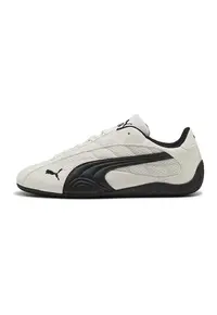 Pantofi sport Speedcat de piele - Alb fildes/Negru