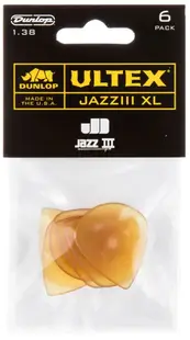 Pene pentru chitară Dunlop - Ultex Jazz III XL, 1.38 mm, 6 buc.