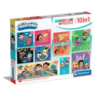 Puzzle 10 in 1 Clementoni DC Comics