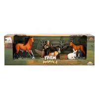 Set figurine, Crazoo, Animale de la ferma, Iepure Alb
