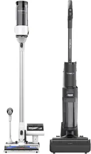 Aspirator vertical și de mână Tineco - Floor One S7 Switch 5-în-1, alb/negru