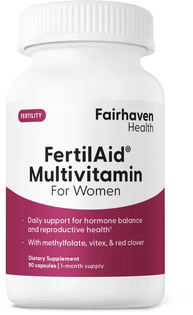 FertilAid pentru femei, 90 capsule, Fairhaven Health