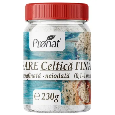 Sare Celtica Fina Nerafinata si Neiodata 230g