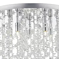 Lampa tavan Sestina 5 Light G9 Flush Decorative Rods and Crystal Beads