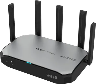 Router Ruijie - Reyee EG105GW-X, 3Gbps, negru/argintiu