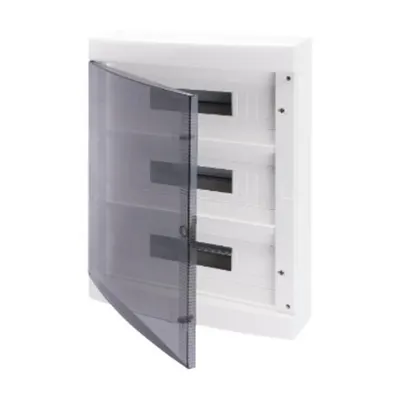 Tablou modular pentru sigurante automate - WITH TERMINAL BLOCK N 2 X [(3X16)+(17X10)] E 2 X [(3X16)+(17X10)] - (18x3) 54M IP40