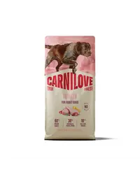 Hrană câini sac 12 kg CARNILOVE True Fresh Dog Turkey Adult curcan