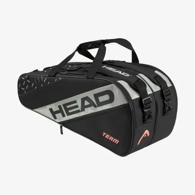 Raquetero de Tenis Head Talla L Negro/Gris-262214
