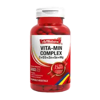 VITA-MIN Complex C+D3+Zn+Se+Mg, 60 capsule, AdNatura