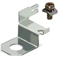 Control cable connection with screws; for flat tabs; 6.35 x 0.8 mm; for high-current terminal blocks with 2 stud bolts M8