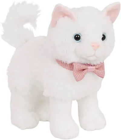 Jucărie de pluș Our Generation - Pisică Angora turcească, 15 cm