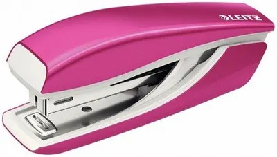 Capsator Leitz Wow - Mini Nexxt, până la 10 foi, №10, roz metalic