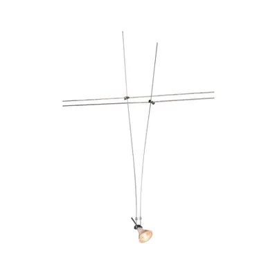 Iluminat decorativ pe sina, Asmara Melodii GX5.3, crom
