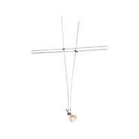 Iluminat decorativ pe sina, Asmara Melodii GX5.3, crom